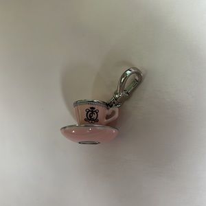 Juicy Couture tea cup charm.